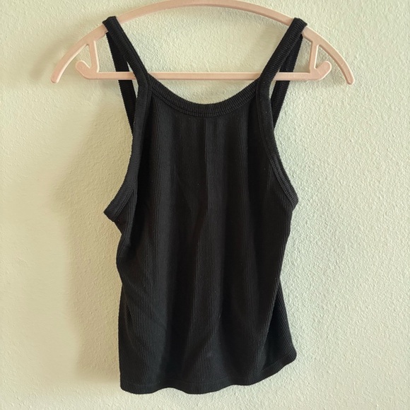 Free People Tops - Intimately Free People Ribbed Black Tank Top Size Small